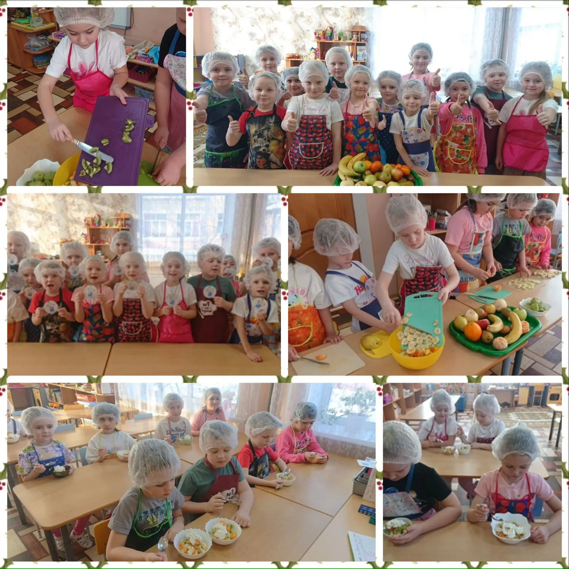 Юные шеф-повара в действии! 🍓🍌🥝  Что получится, если соединить детскую фантазию, знакомые фрукты и ж