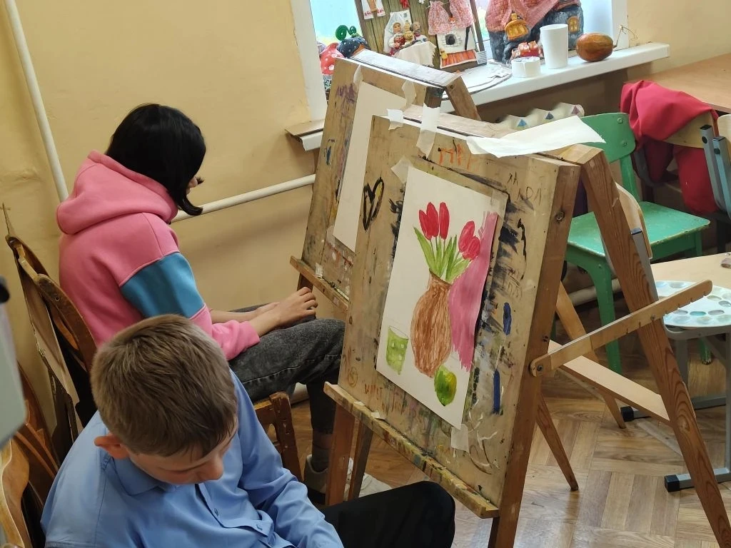 🎨Несколько лет усердных занятий изобразительным искусством и юные художники (класс пре...