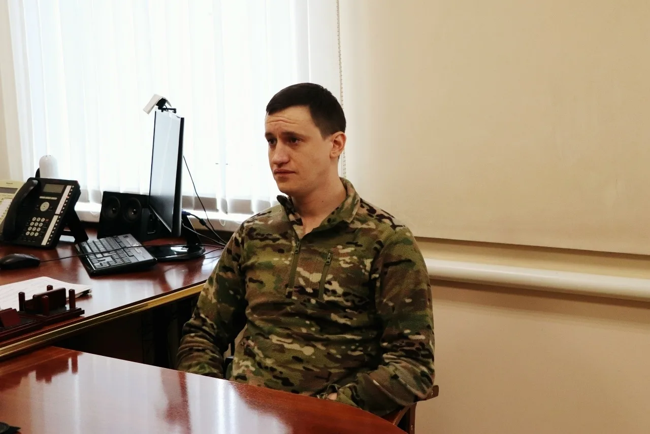 Сегодня встретился с нашим земляком, участником специальной военной операции Павлом М.   С самого на
