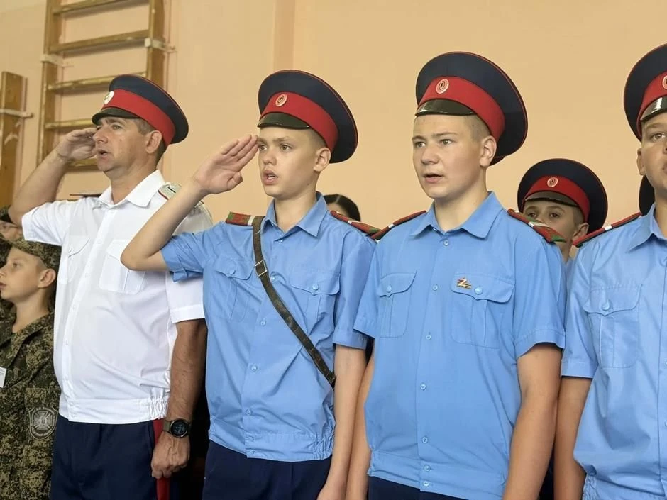 В 24 раз Шахтинском генерала Я.П.Бакланова казачьем кадетском