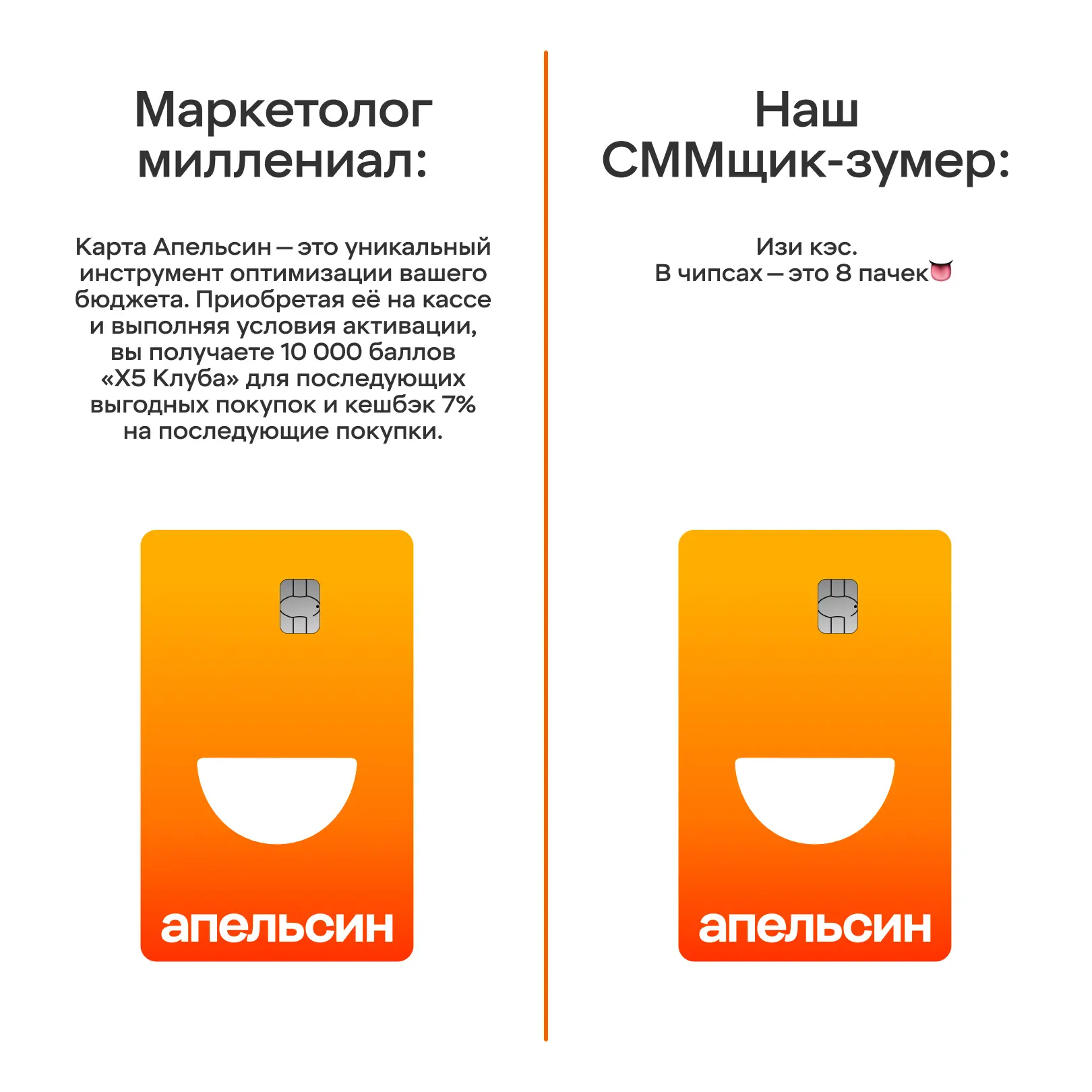 Как выглядит инструкция по активации карты для миллениалов и как её перевёл наш СММщик-зумер. Суть о