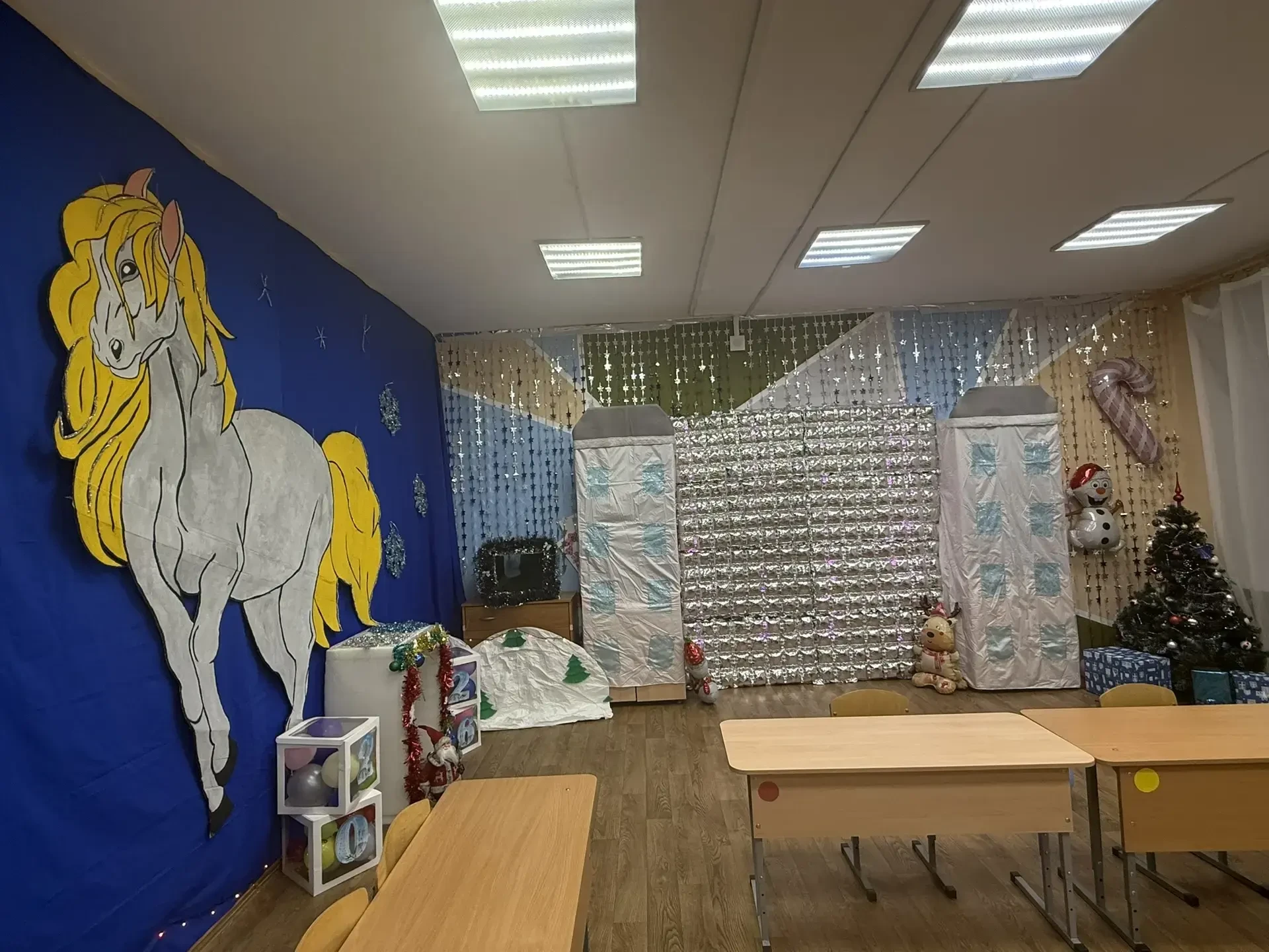 ‼️Итоги новогоднего конкурса украшения классных кабинетов‼️1 место - 2г класс  🎉2 место - 3а класс  