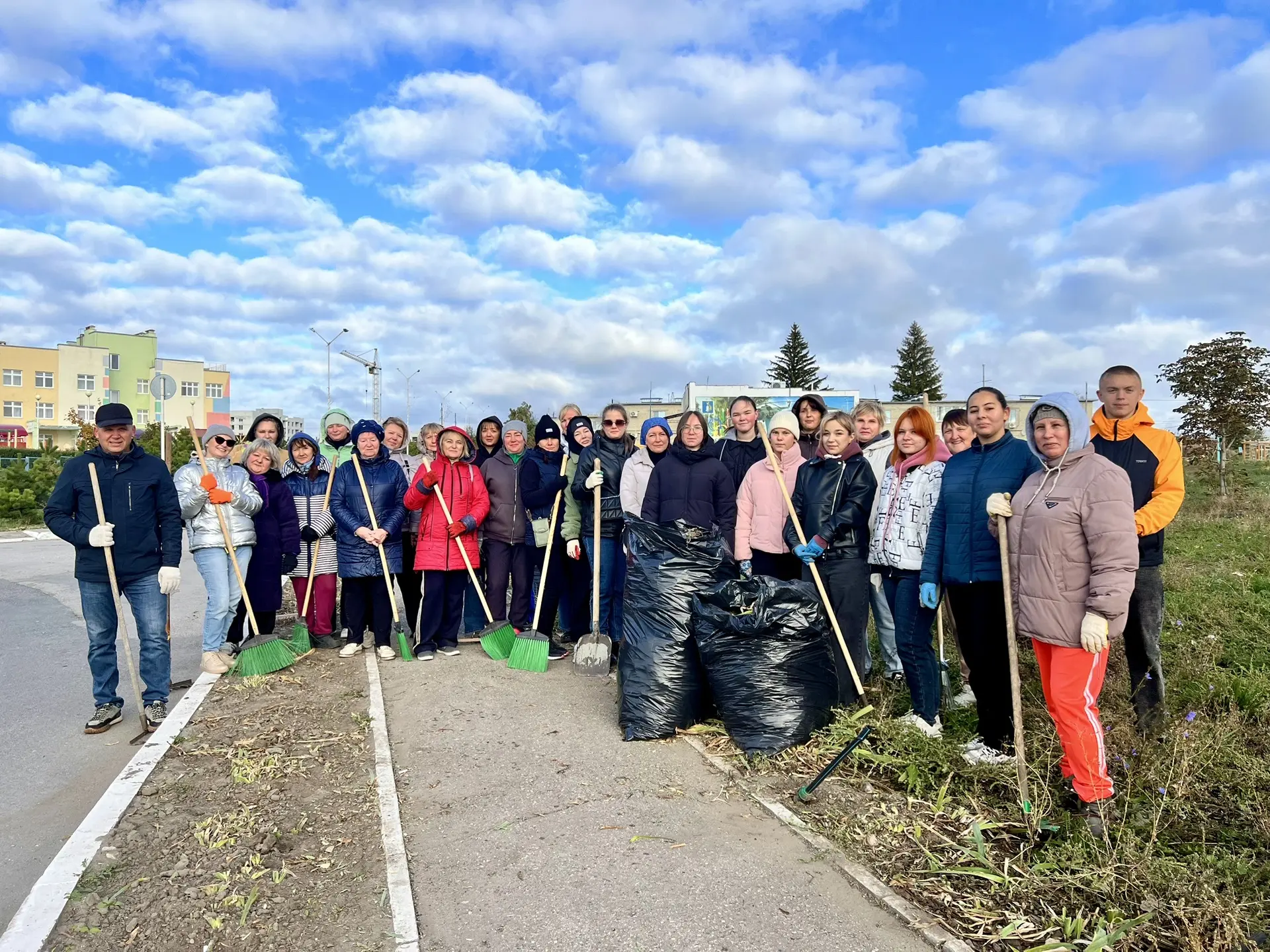 🍁 ОБЩЕРАЙОННЫЙ СУББОТНИК