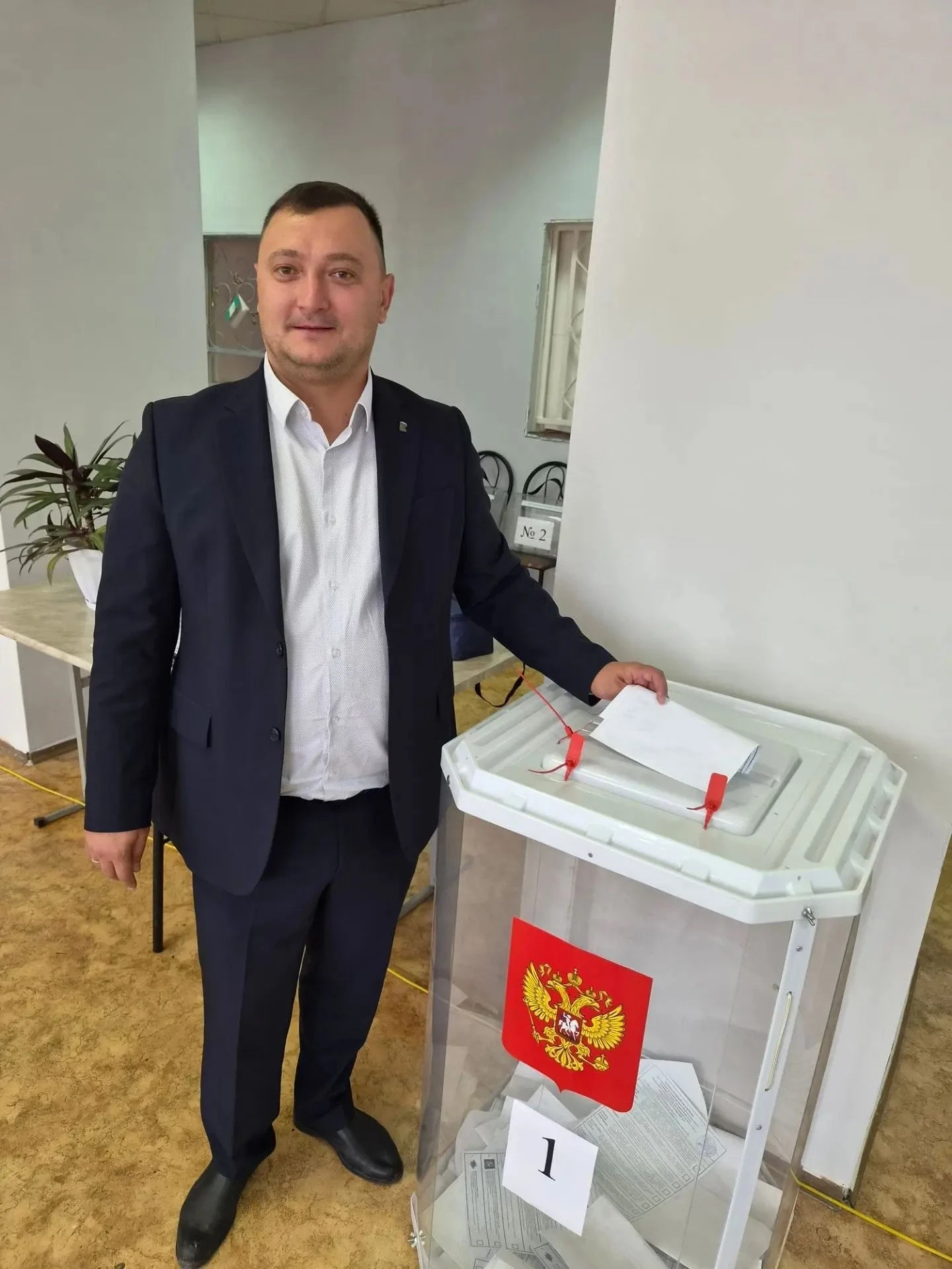 Свой выбор в первый день голосования сделал Михаил Иняев, начальник Управления по делам...