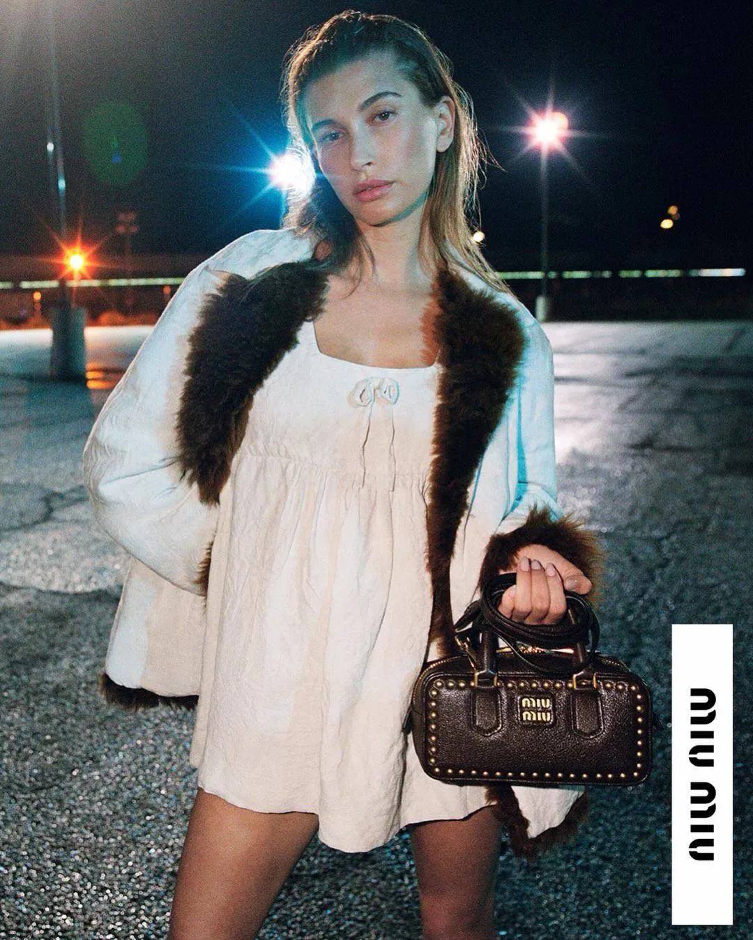 Хейли Бибер для Miu Miu