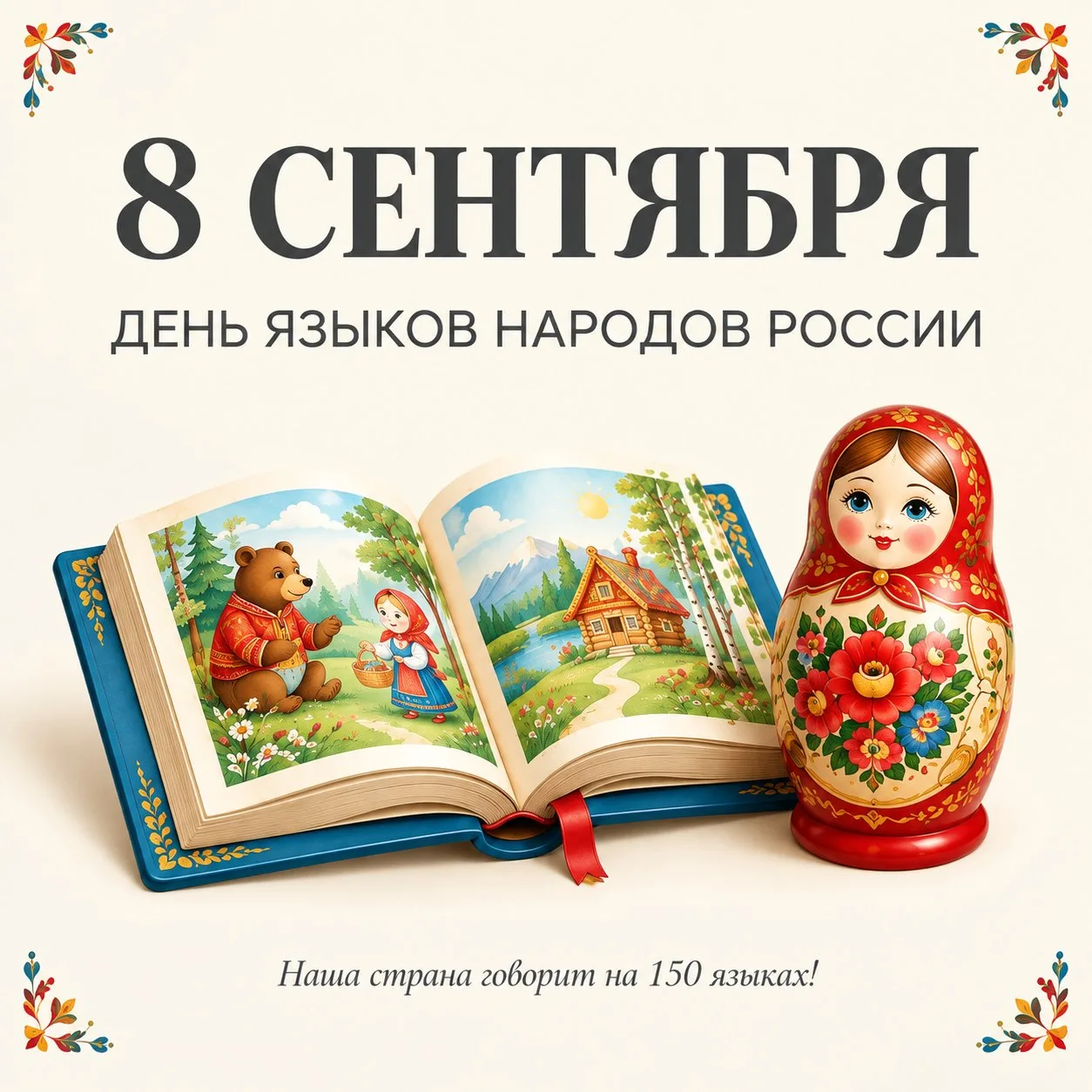 🇷🇺 Наша страна говорит на разных языках!