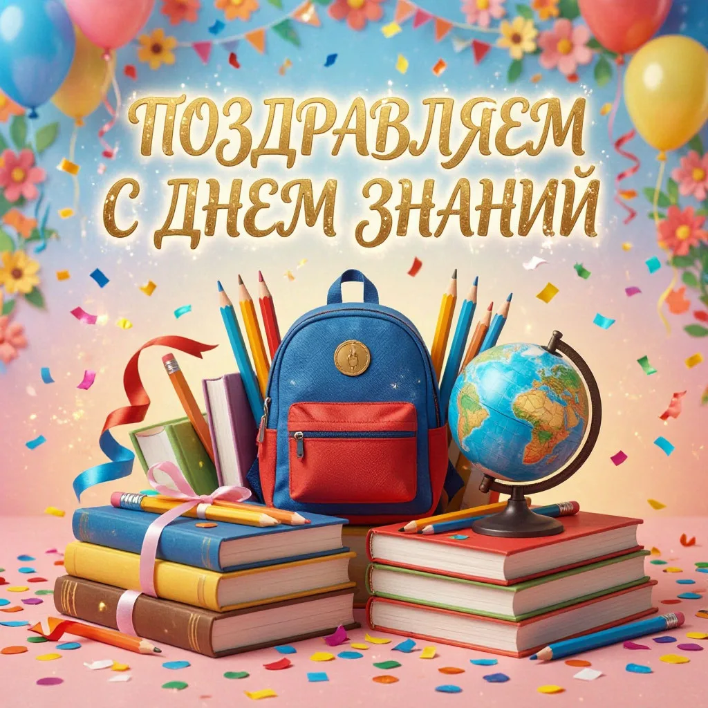 🍂 С ДНЁМ ЗНАНИЙ, ДОРОГИЕ ДРУЗЬЯ! 📚✨