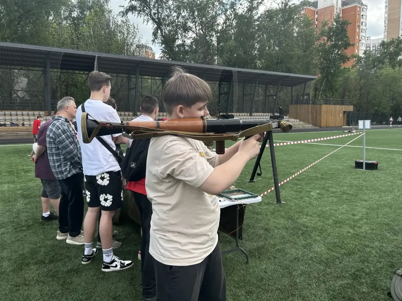 Юнармейский отряд «Беркут» школы № 1 МОК принял участие в городском этапе военно-патриотической игры