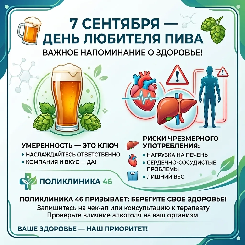7 сентября — День любителя пива 🍻