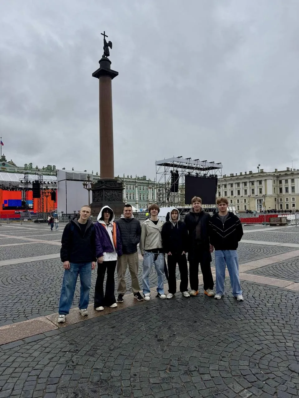 🏛️28 мая обучающиеся СПБ ГБ ПОУ «Малоохтинский колледж» приняли участие в масштабном, ...