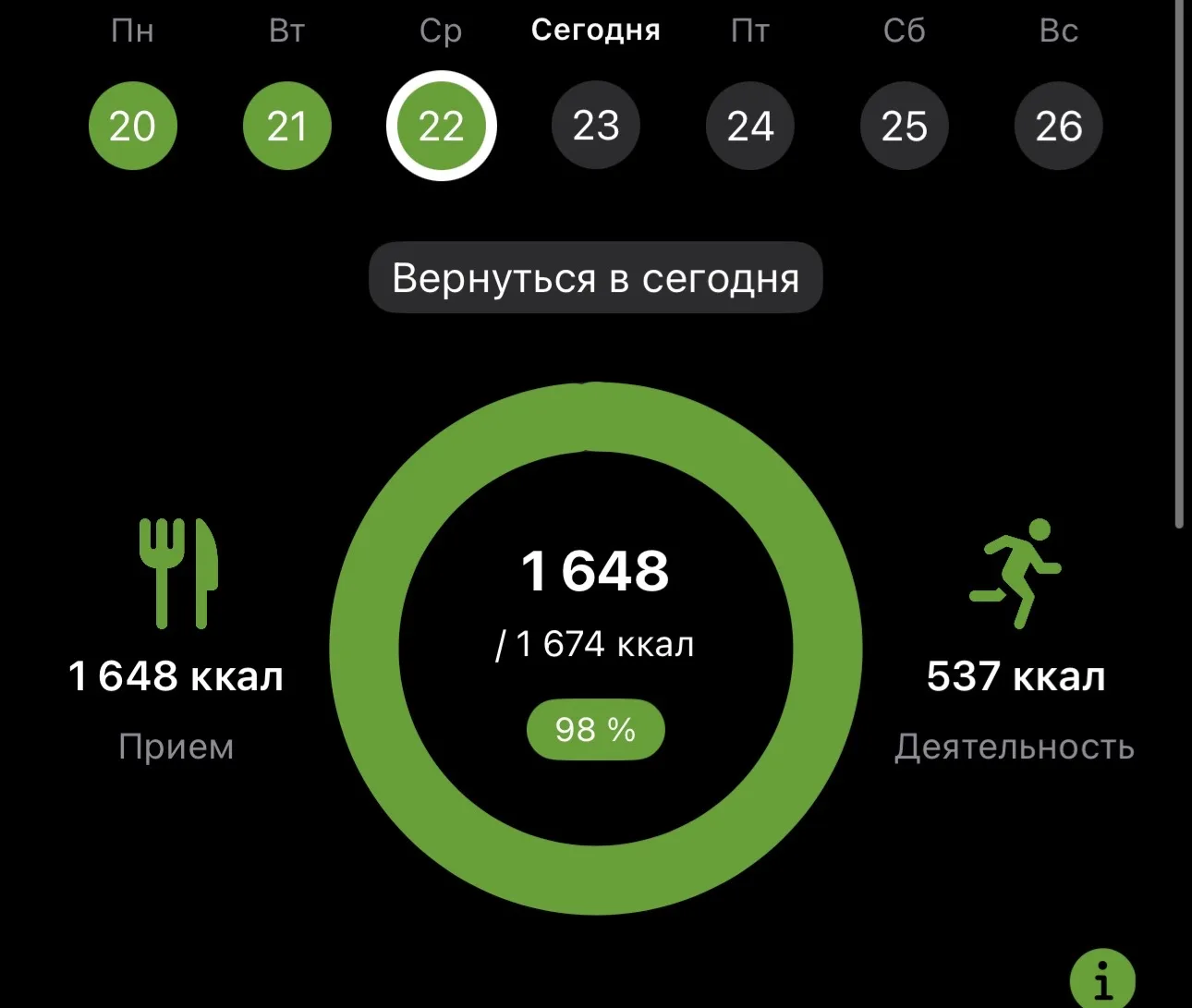 1. Завтрак (299 ккал)

Штрудель «Яблоко-киви» (200 г) — 177 ккал;
Творог обезжиренный («ВкусВилл», 1