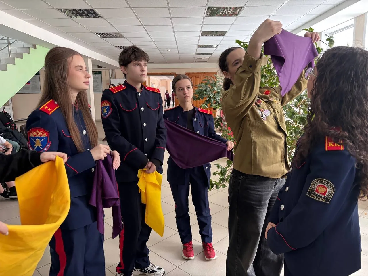 Галстук — это просто, когда рядом «Феникс»! 🔥  13.02 СПО «Феникс» ШСО МГПУ | РСО  устроил для «Искры