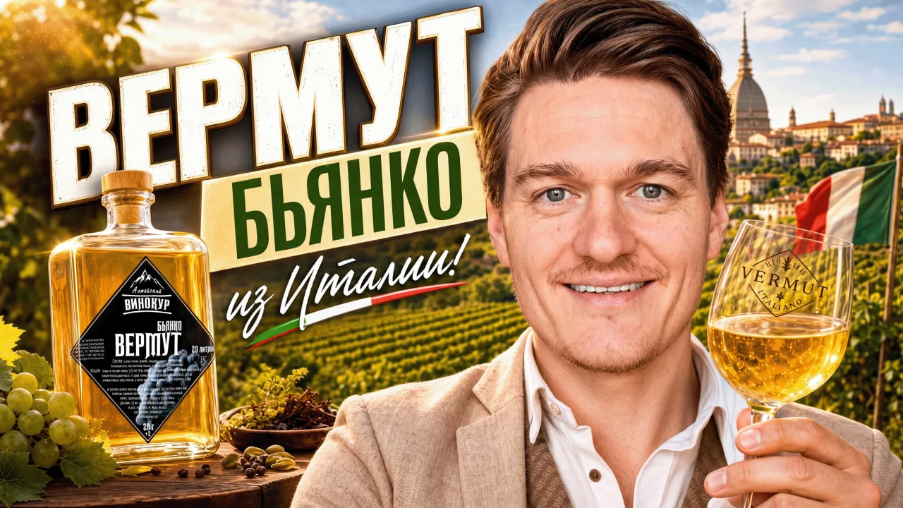 🍸 СЕКРЕТ ВЕРМУТА БЬЯНКО РАСКРЫТ!
