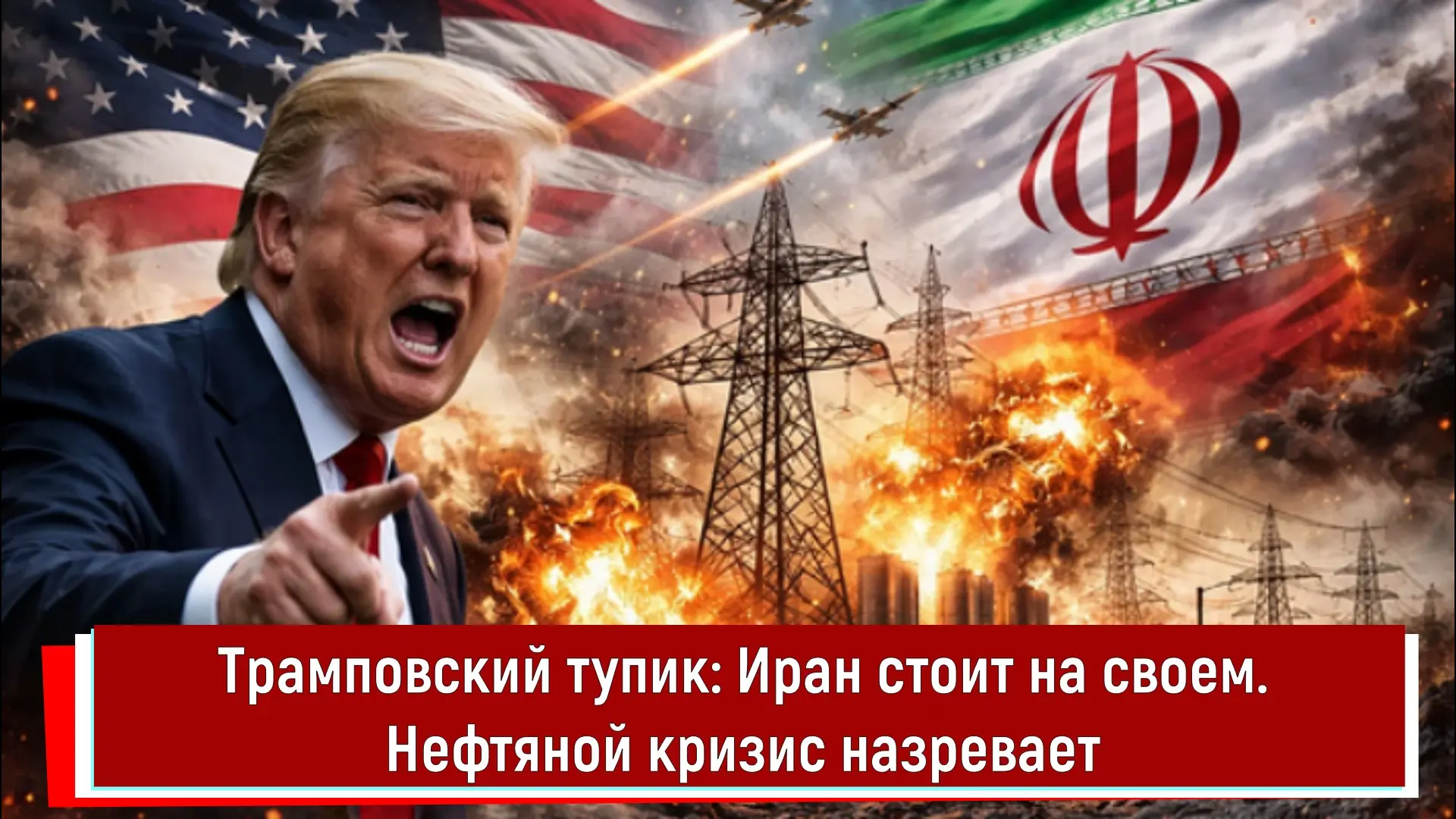 Трамповский тупик: Иран стоит на своем. Нефтяной кризис назревает