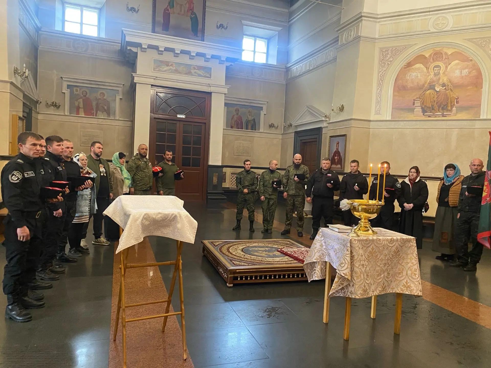 Две торжественные церемонии верстания в казаки состоялись в Алтайском крае.