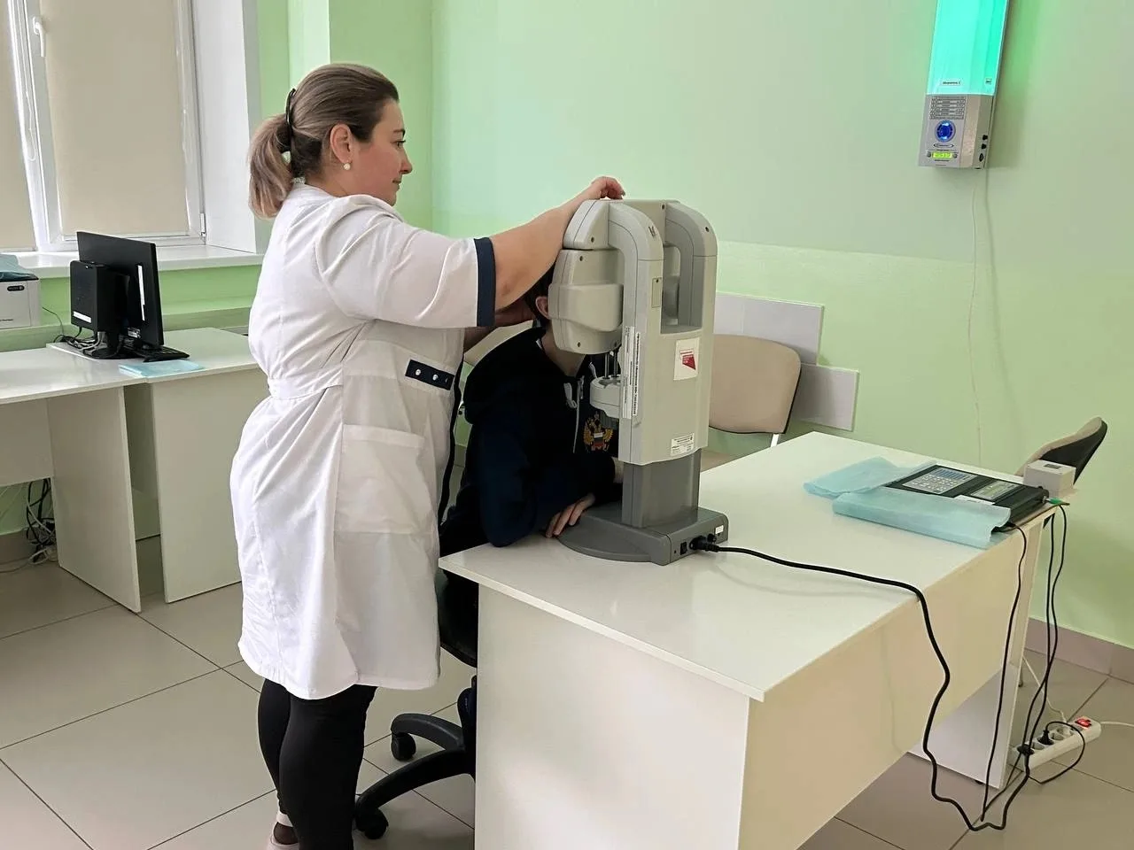 🏥 С начала года 1754 ребенка прошли аппаратное лечение в кабинетах охраны зрения Детск...