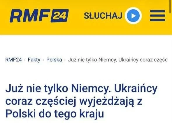 Украинцы массово уезжают из Польши в Германию, Чехию и другие страны ЕС, — RMF24 со ссы...
