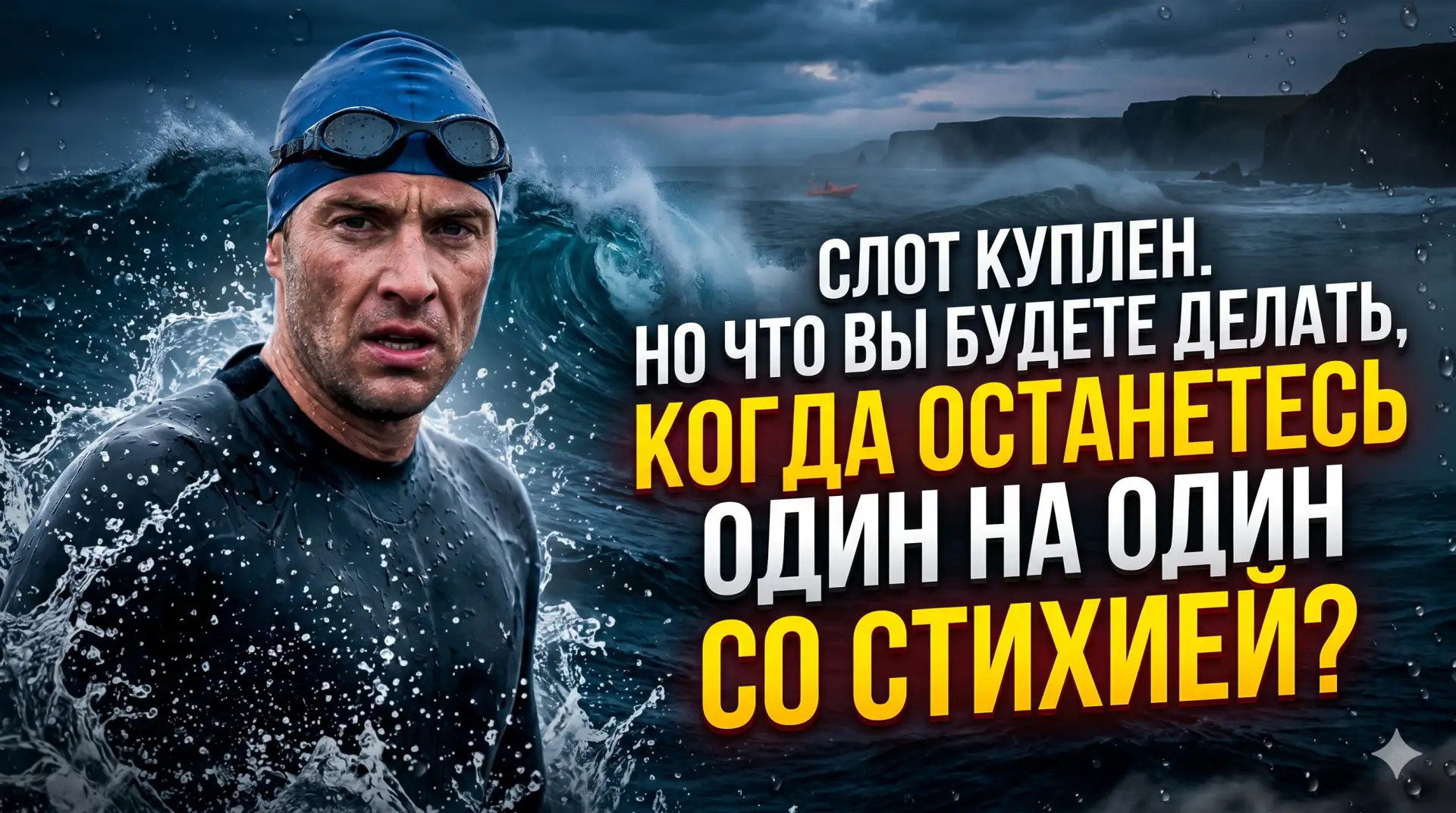 ☄️ СЛОТ КУПЛЕН. НО ЧТО ВЫ БУДЕТЕ ДЕЛАТЬ, КОГДА ОСТАНЕТЕСЬ ОДИН НА ОДИН СО СТИХИЕЙ?