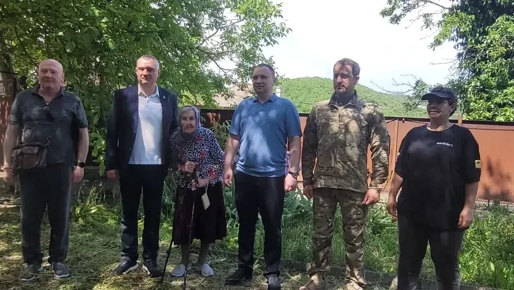 ⭐️Патриотическое мероприятие на воинском захоронении времен Великой Отечественной войны!  Вчера в с.