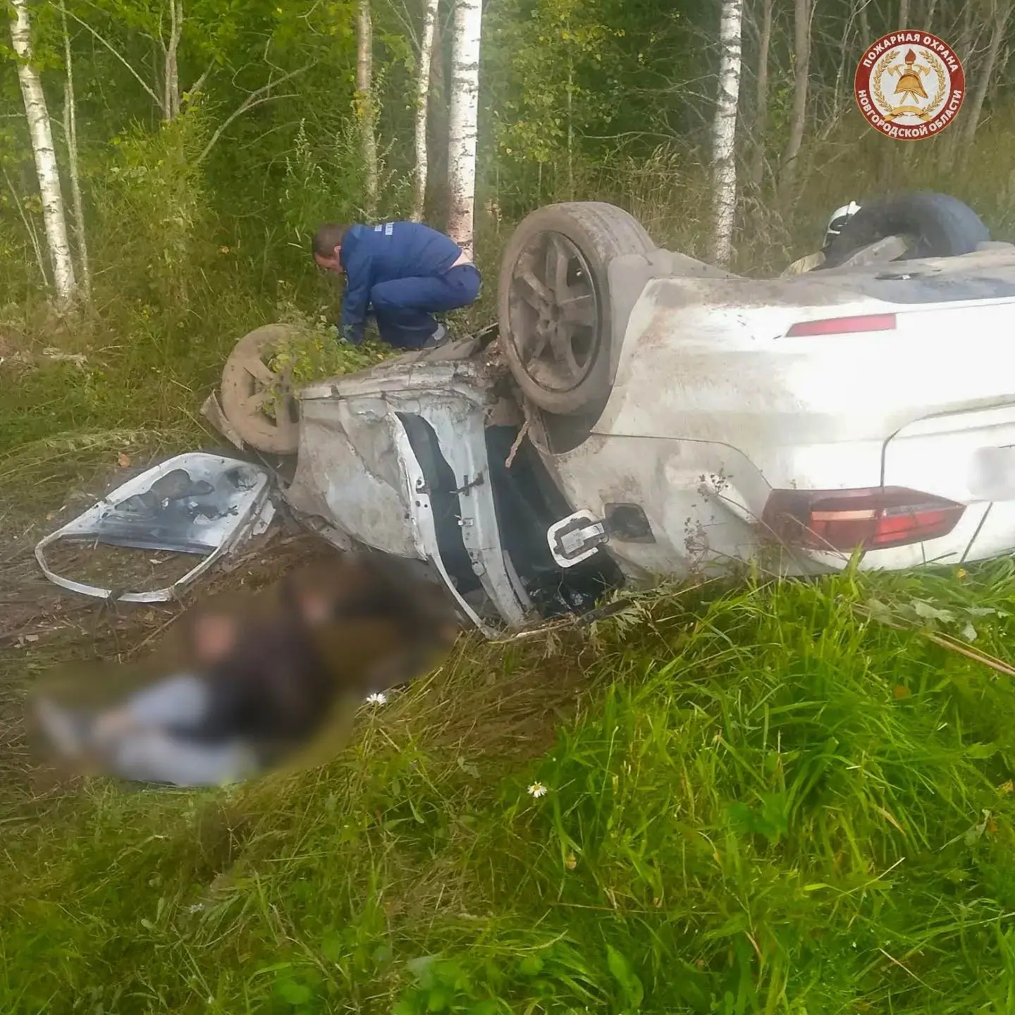 🚒 В экстренные службы поступило сообщение о ДТП на автодороге «Любытино-Неболчи-Боксит...