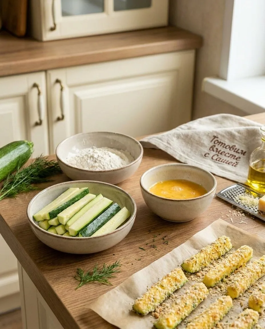 Кабачковые стики «СЫРНАЯ БРОНЯ»🥒🧀

 Идеально к бокалу чего-нибудь холодного, просмотру сериала или
