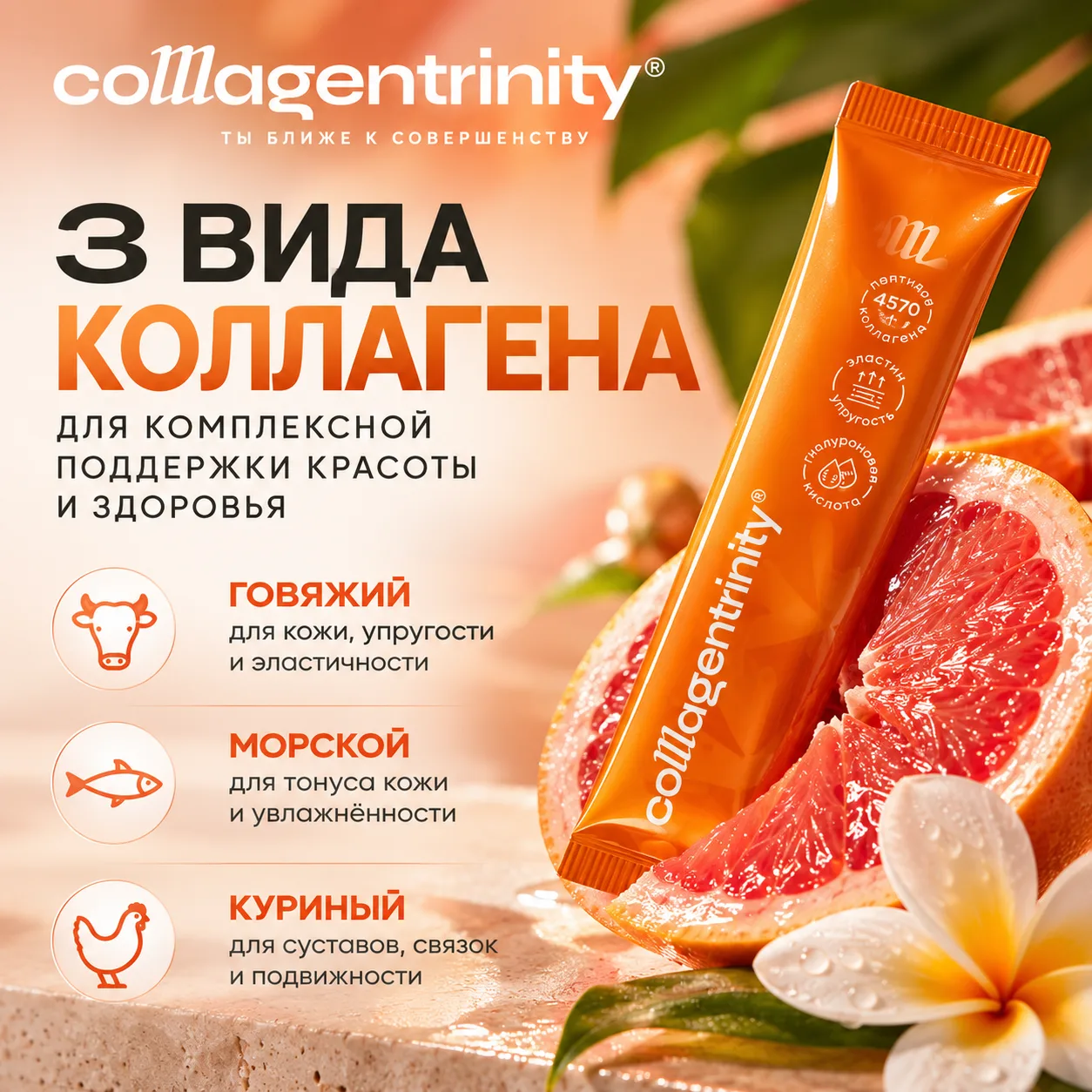 ПОЧЕМУ СРАЗУ 3 ИСТОЧНИКА КОЛЛАГЕНА? 🤔
