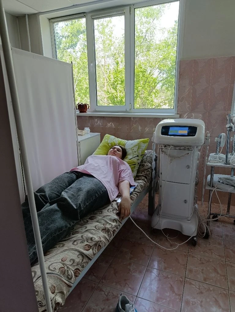 Учащиеся 10 "А" медицинского класса МБОУ "Лицей" Дальнереченского городского округа во время летней 