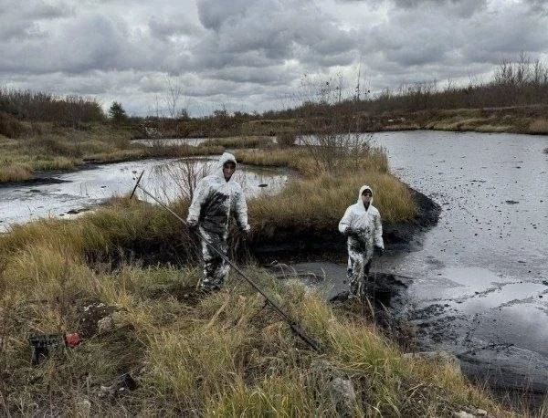 Озеро в Зубчаниновке очистят от мазута