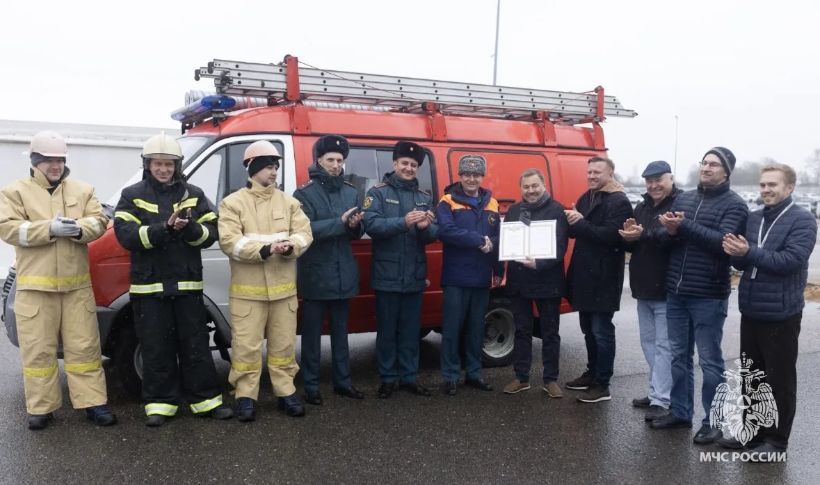 📌В Лобне начала работать добровольная пожарная команда на предприятии «Сакура»  В городском округе Л