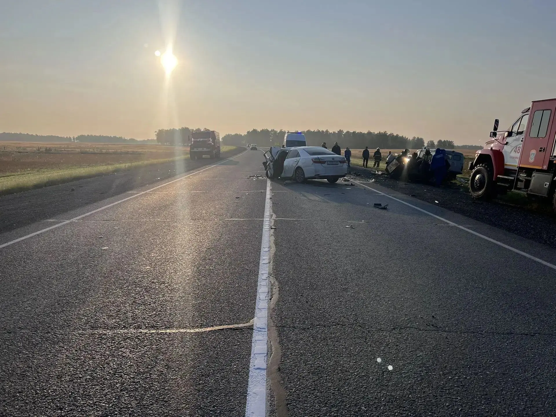 🚧🚧 Туман и сон за рулём: в ДТП под Татарском погибли два человека