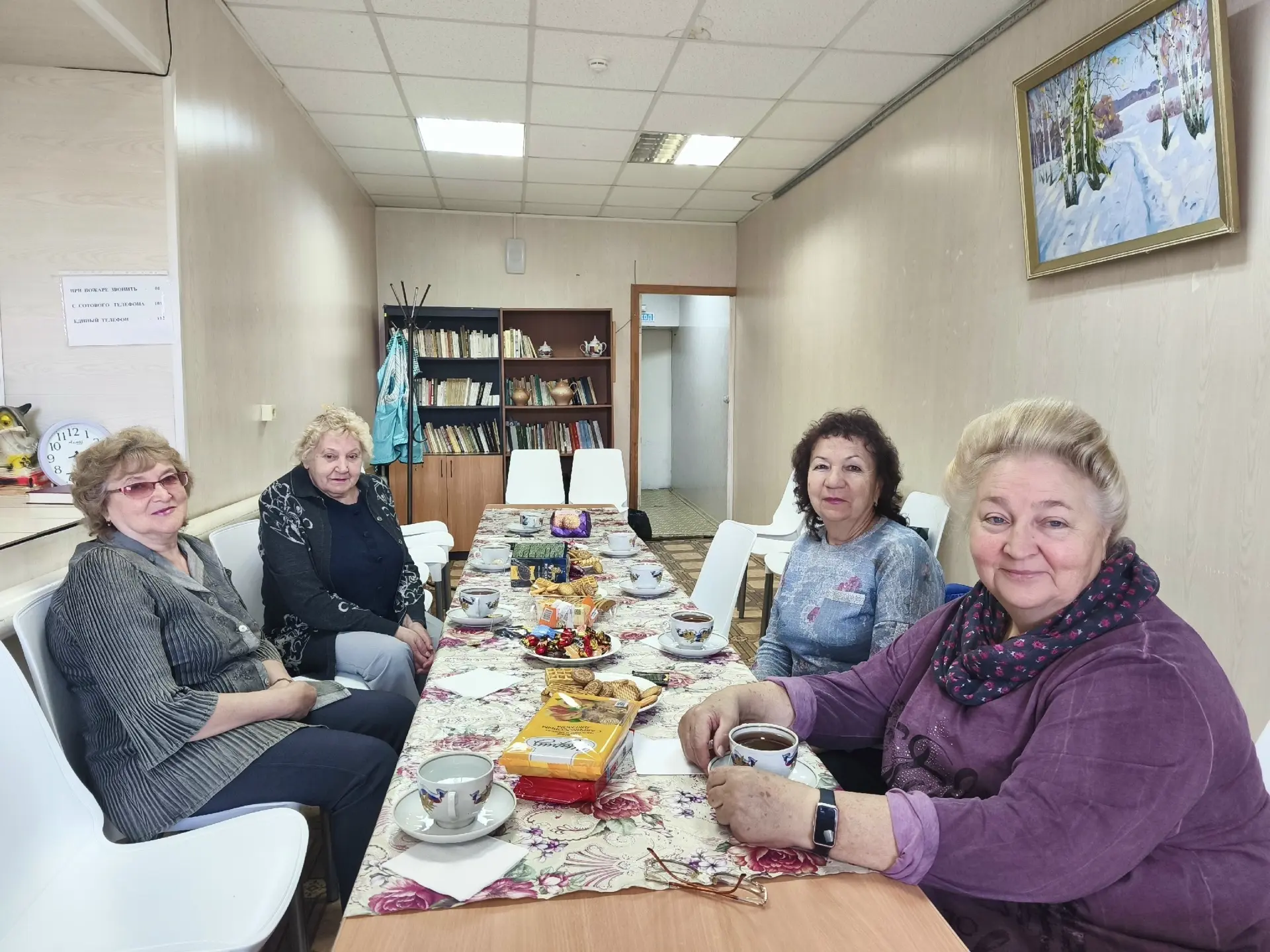 Сегодня, 16 сентября, в Центральной библиотеке было по-осеннему тепло: клуб «Домохозяйк...