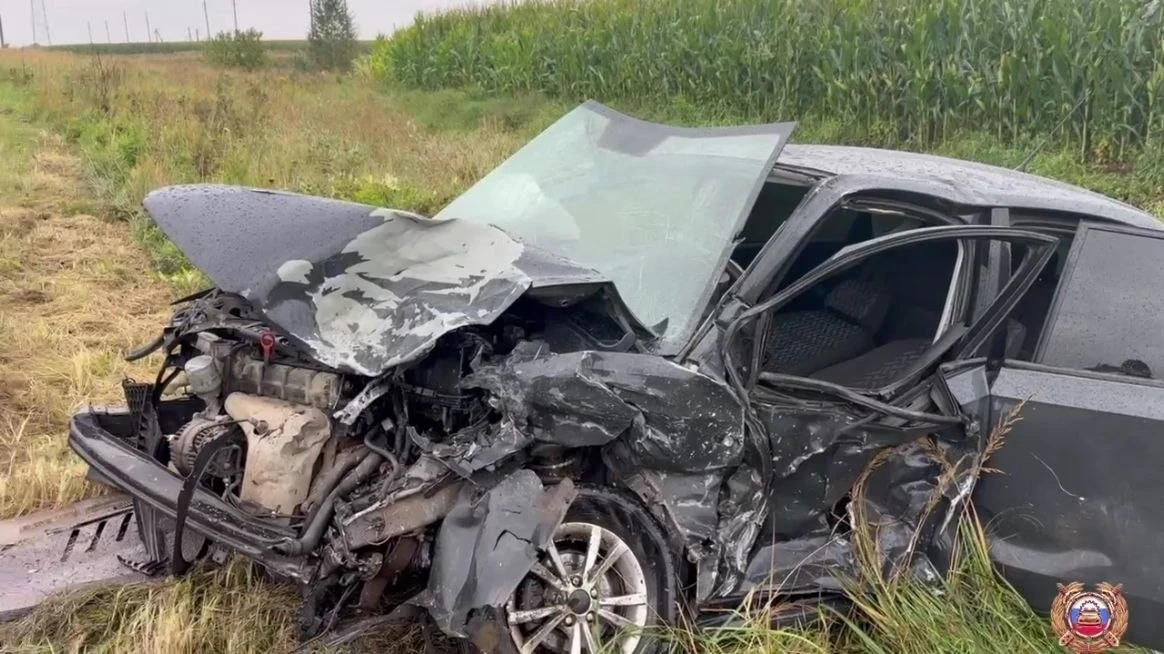 В Лямбирском районе Мордовии лобовое столкновение двух автомобилей привело к гибели чел...