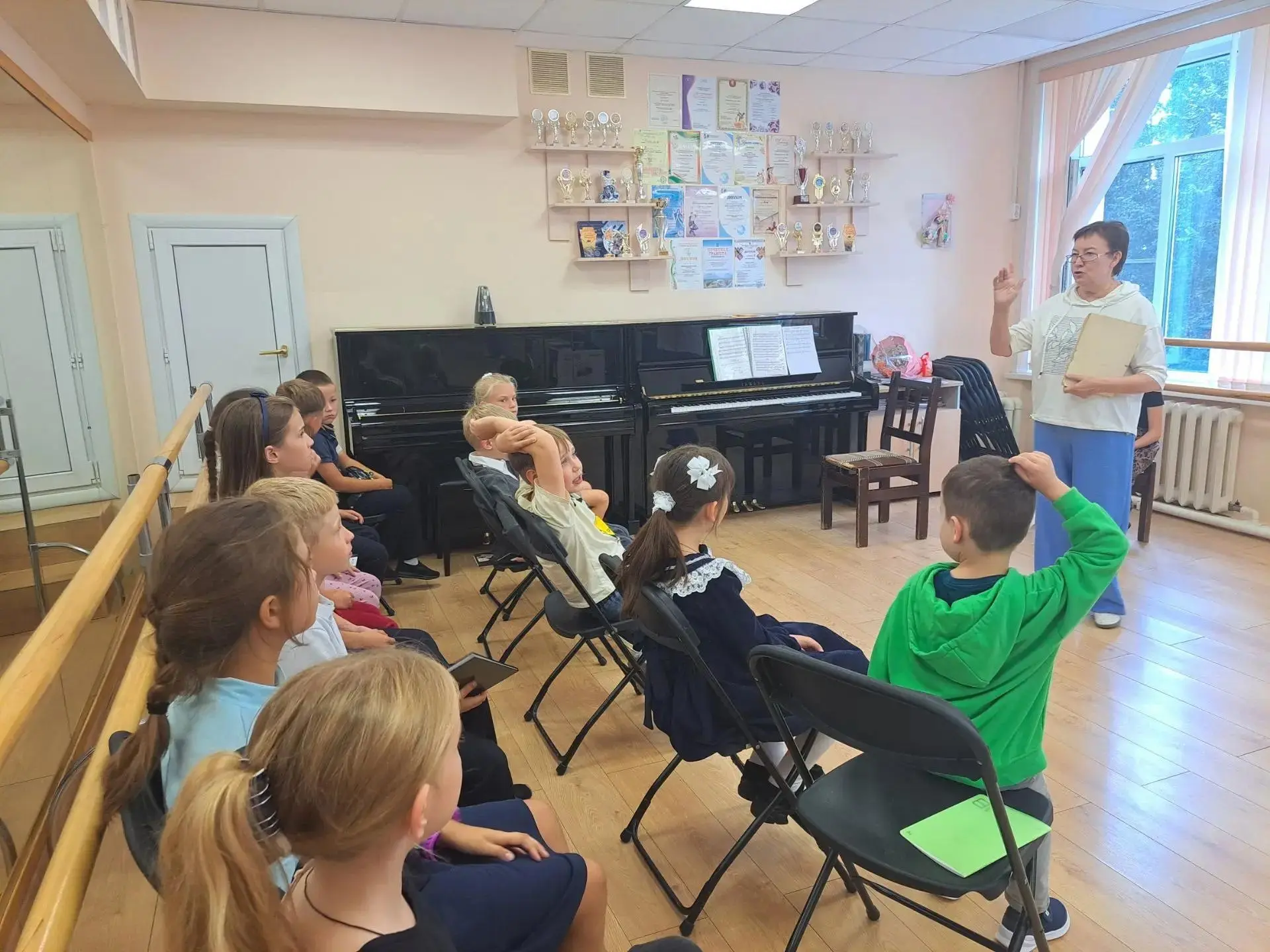 2 сентября в МБУДО «ДШИ «Берёзка» преподаватели Сафронова Е. В. и Ламаш Ю. А. провели д...