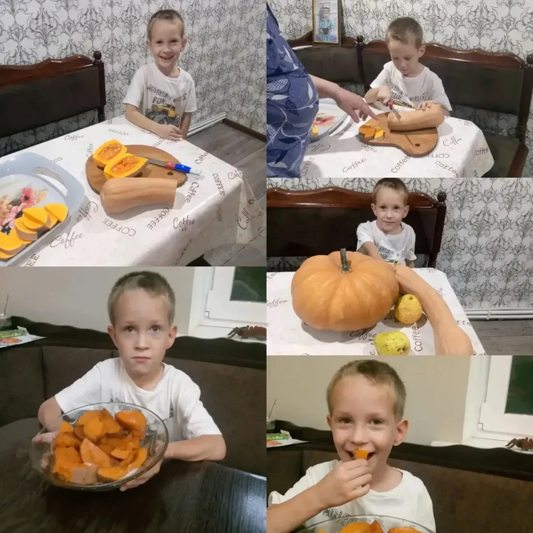 🎃 Сладкая, ароматная, по-осеннему уютная — тыква, запечённая с сахаром, от Вовы Брегад...