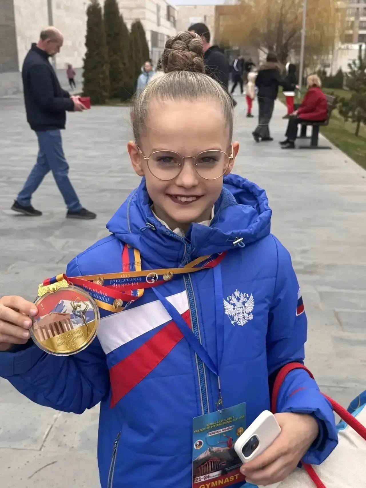 Ученица 4 «Д» класса МАОУ «Гимназия № 34» Сергиенко Марина заняла 1 место в международном турнире по