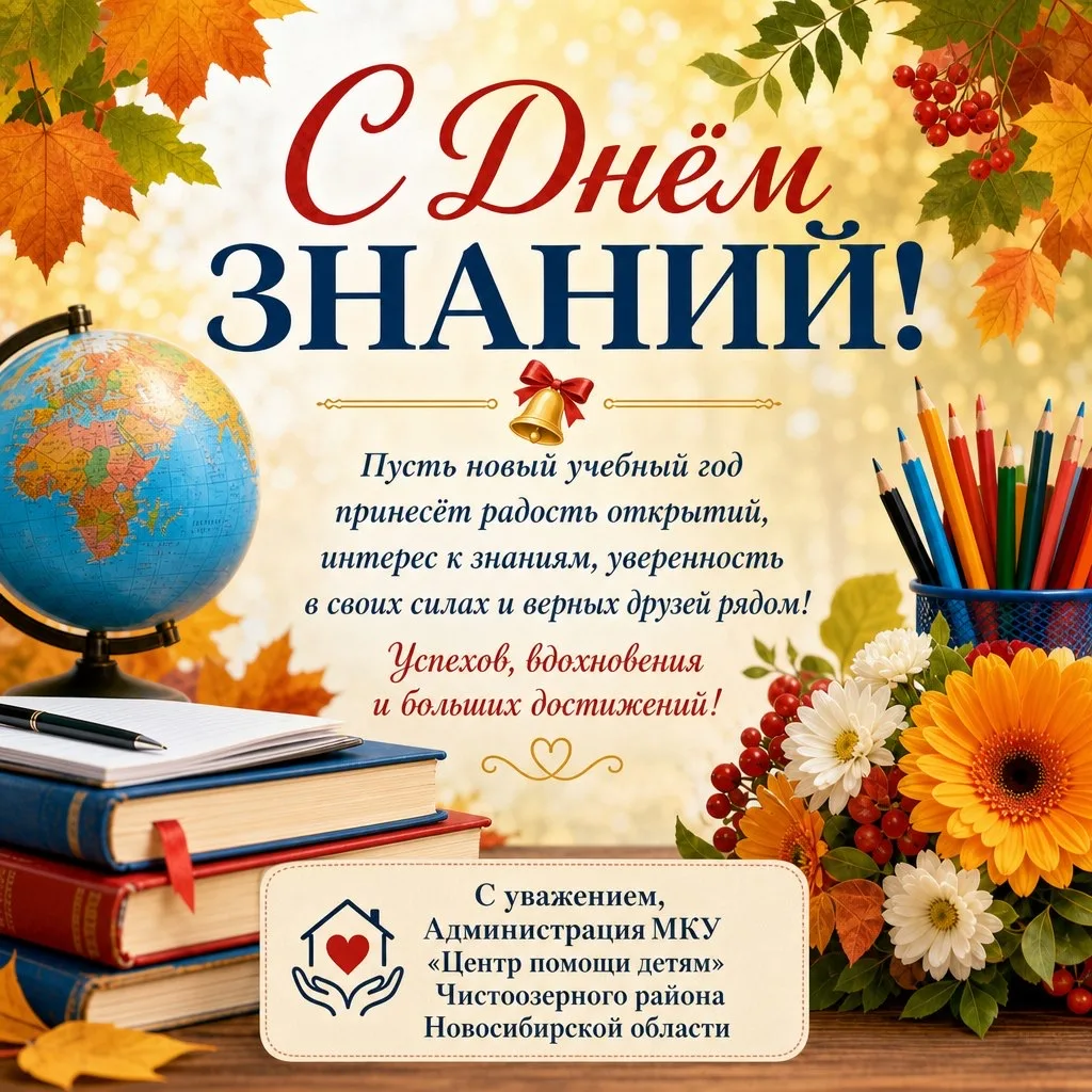 С ДНЁМ ЗНАНИЙ! 🏫