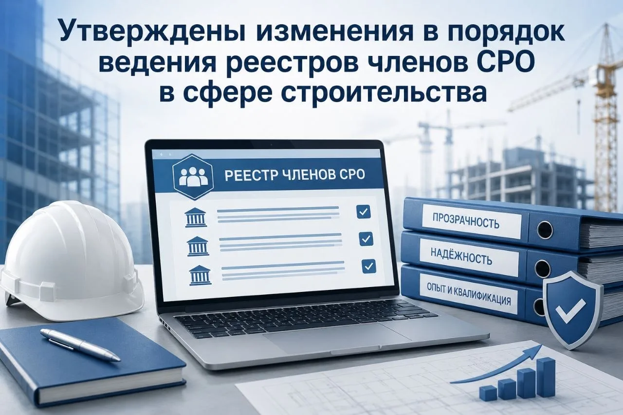 🏠Утверждены изменения в порядок ведения реестров членов СРО в сфере строительства

Премьер‑министр 