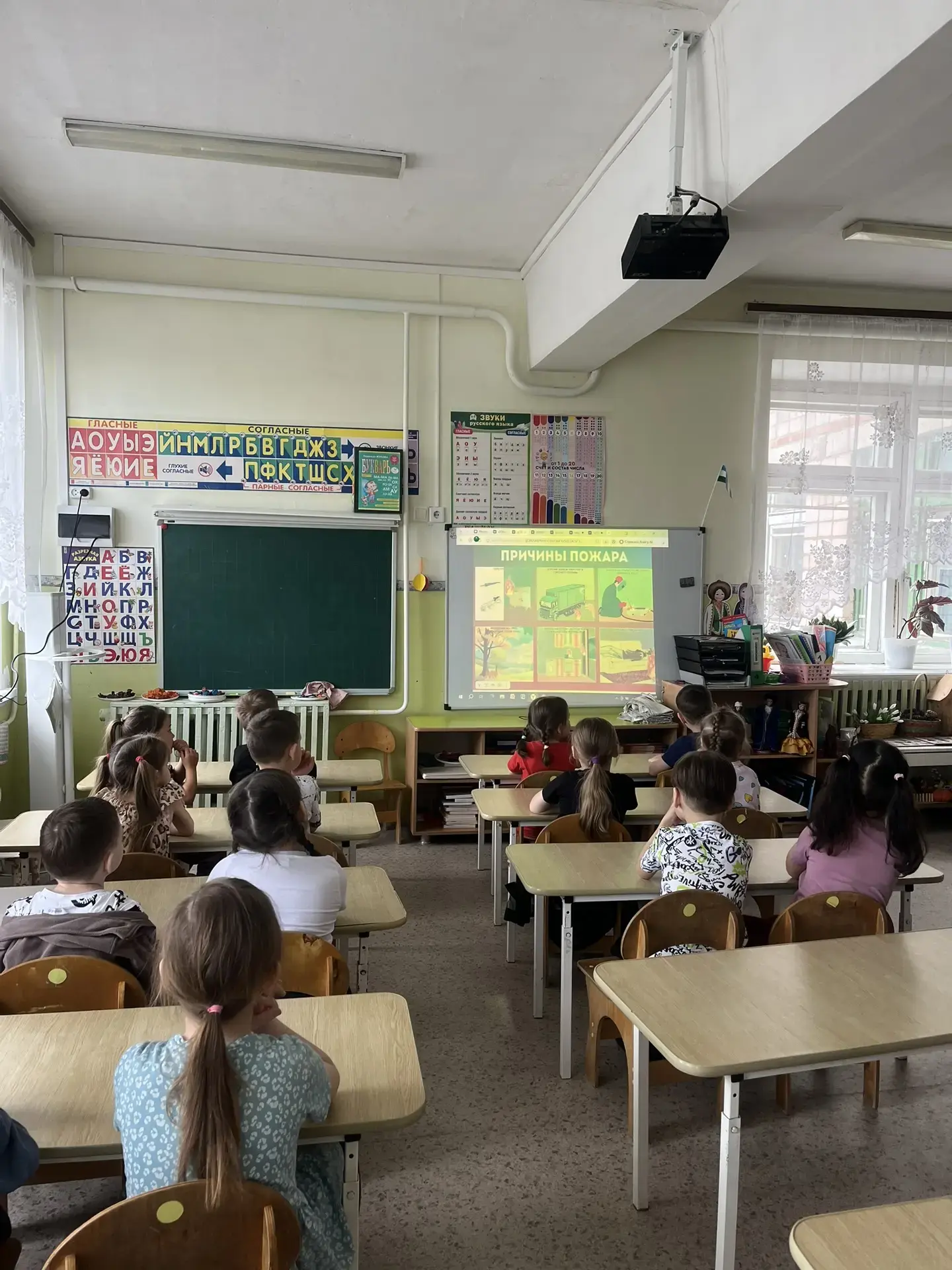 В старшей группе  прошло занятие по пожарной безопасности. Ребята закрепили знания о пр...