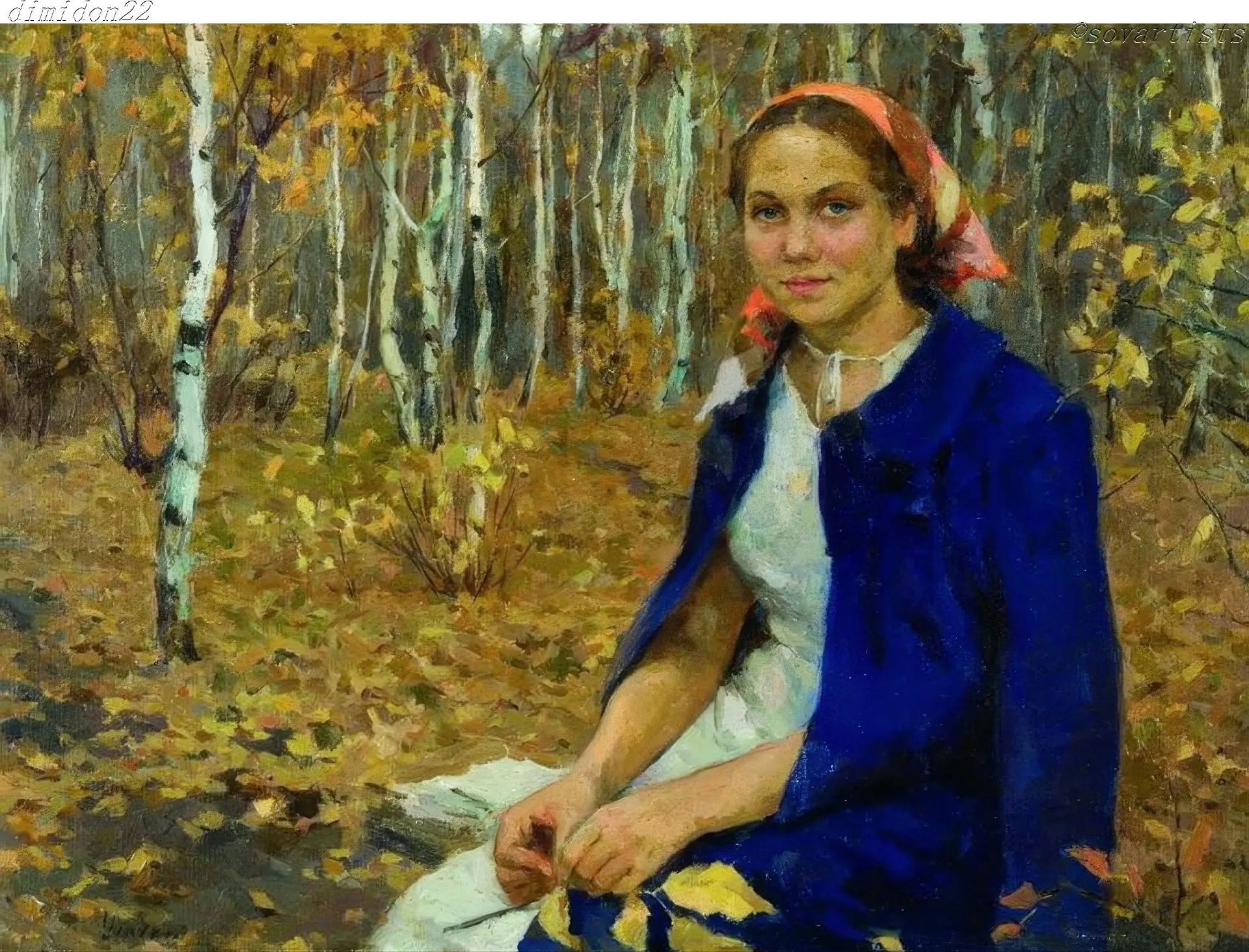 Успенская Ксения Николаевна (27.11.1922, Воронеж - 13.04.2019, там же). «Пора золотая»....