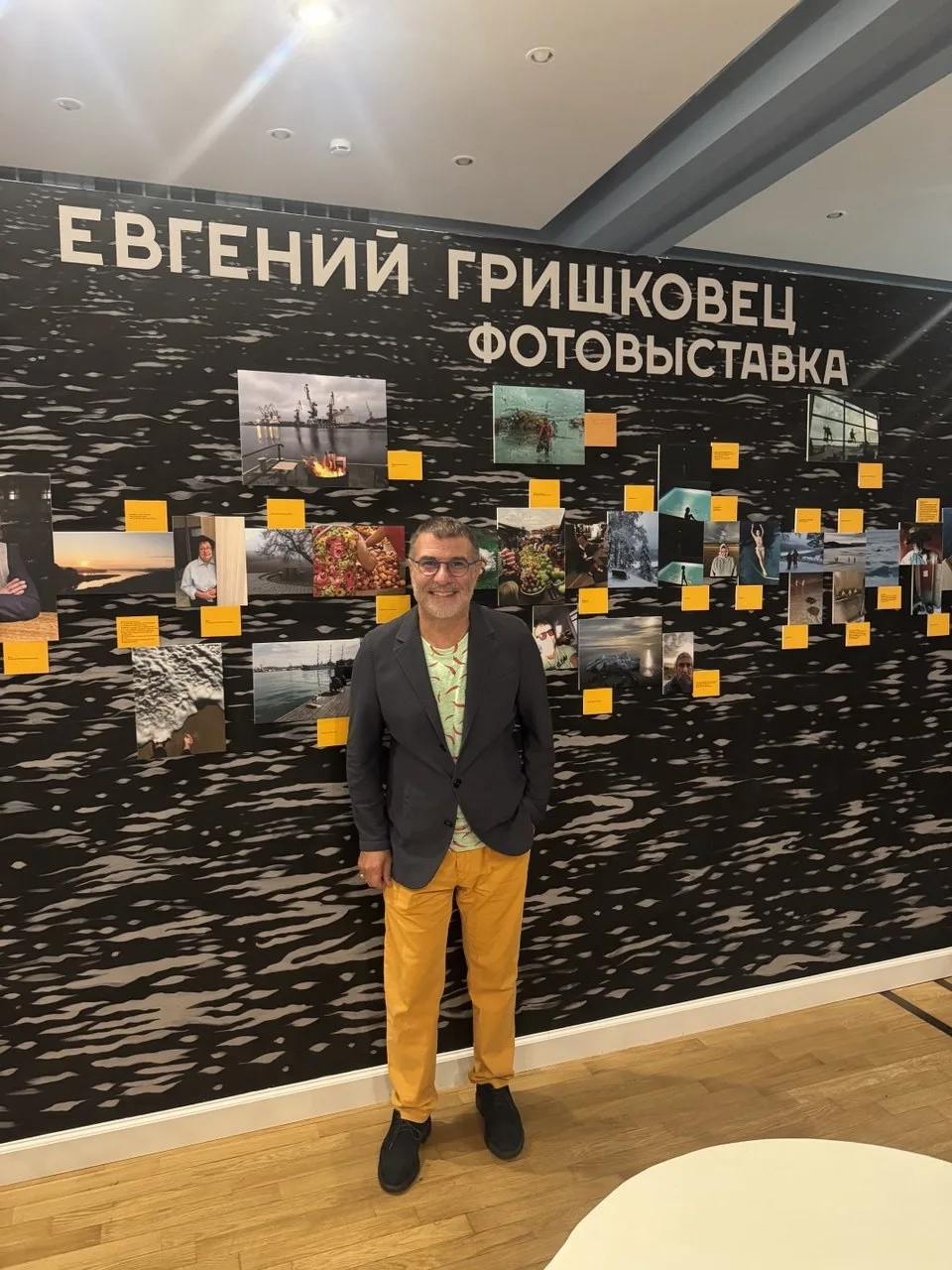 Вчера в Москве состоялась ПРЕМЬЕРА спектакля Евгения ГРИШКОВЦА «Хорошая лекция»!