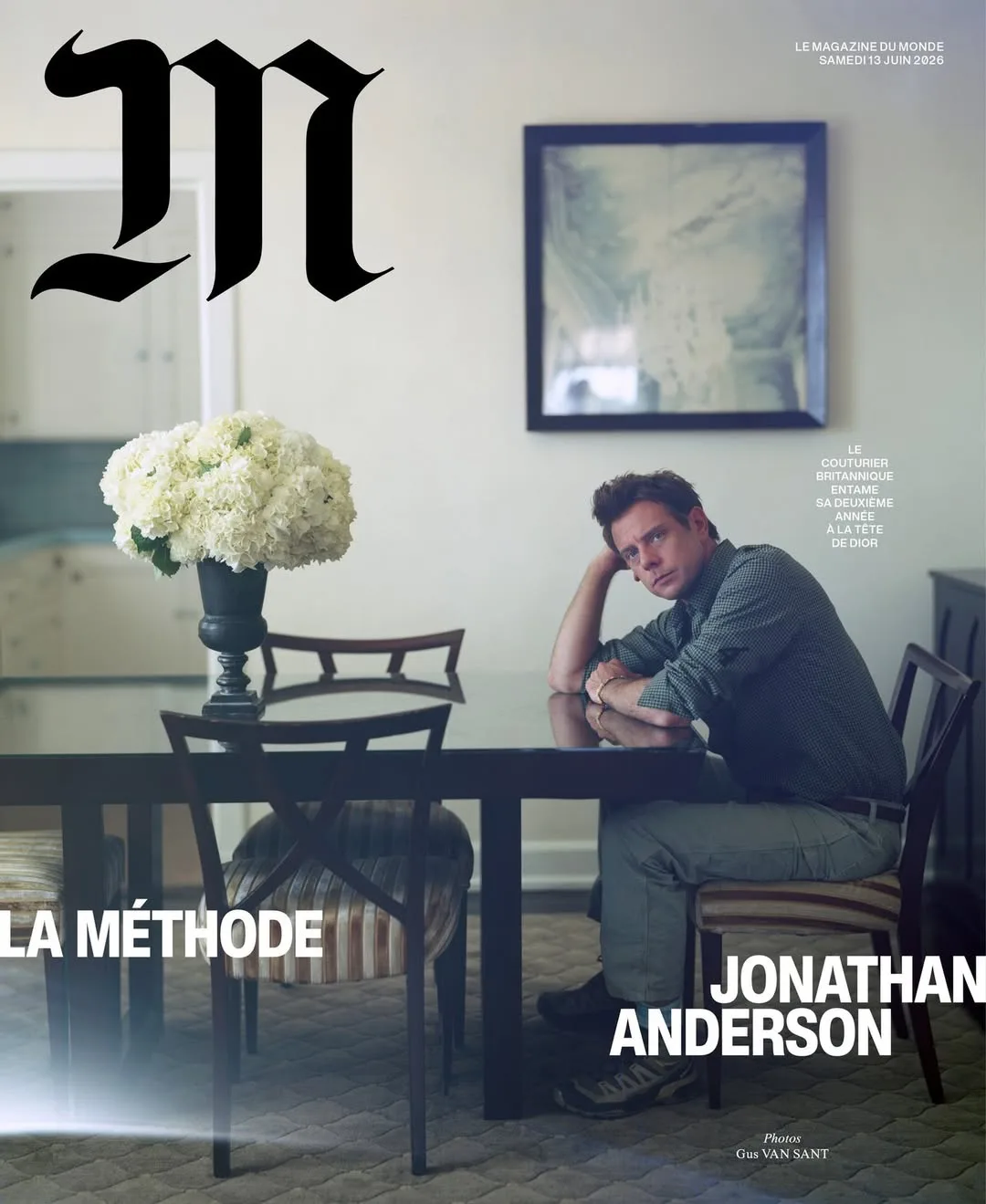 Джонатан Андерсон — на обложке нового выпуска M Le magazine du Monde.

В интервью дизайнер рассуждае