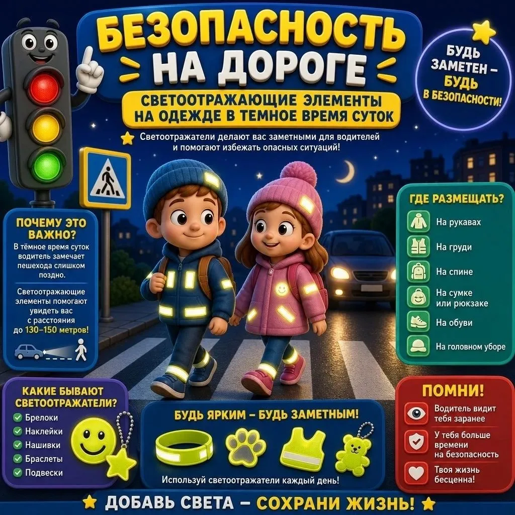 ☀️🍂 Осень близко: время позаботиться о безопасности на дорогах! 🍂☀️
