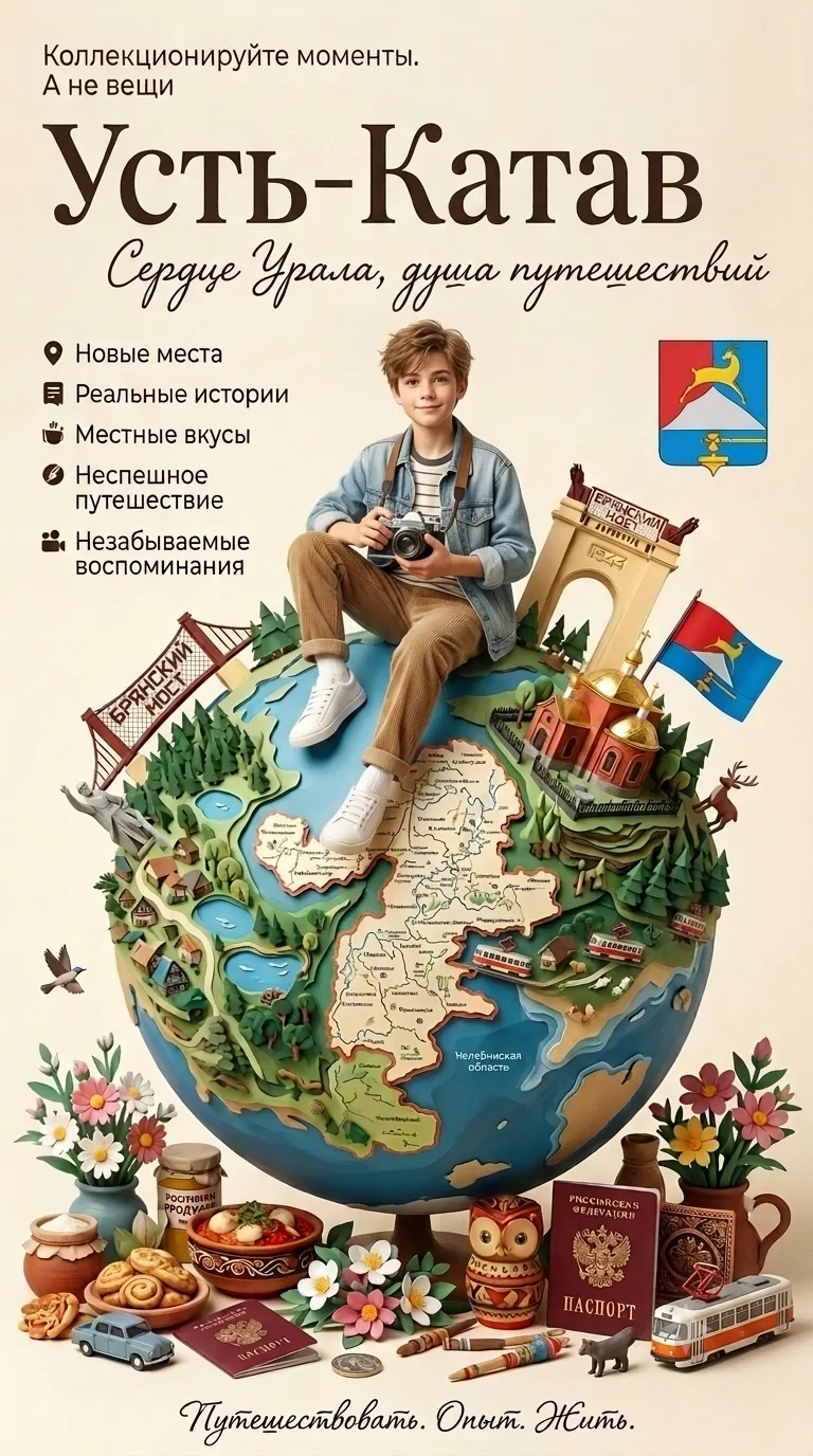 😍Лето - время путешествий. 

🚍Совсем не обязательно отправляться в дальние дали, а можно попутешес