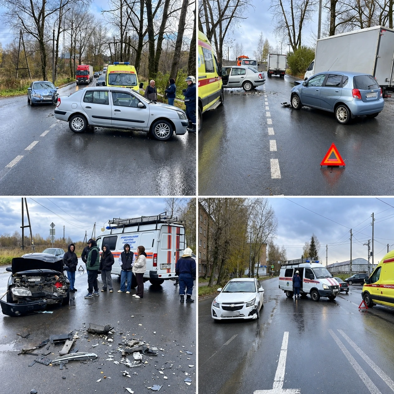 В столице Коми за сегодня произошло два ДТП с пострадавшими. Профессиональная аварийно-...