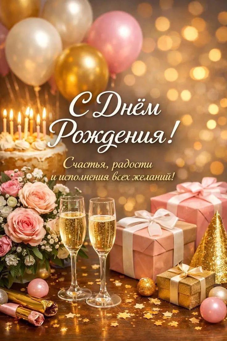 Поздравляем с Днём рождения! 🎂🎁