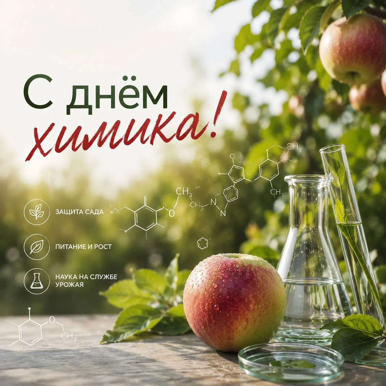 С Днём химика! 🧪🍎