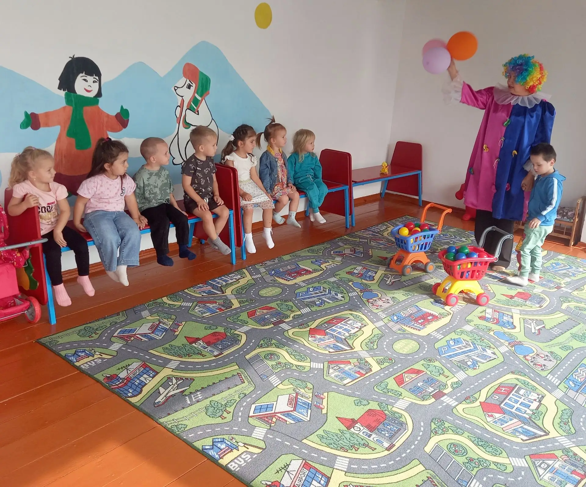 Развлечение  "День знаний" в младшей группе "Умка".