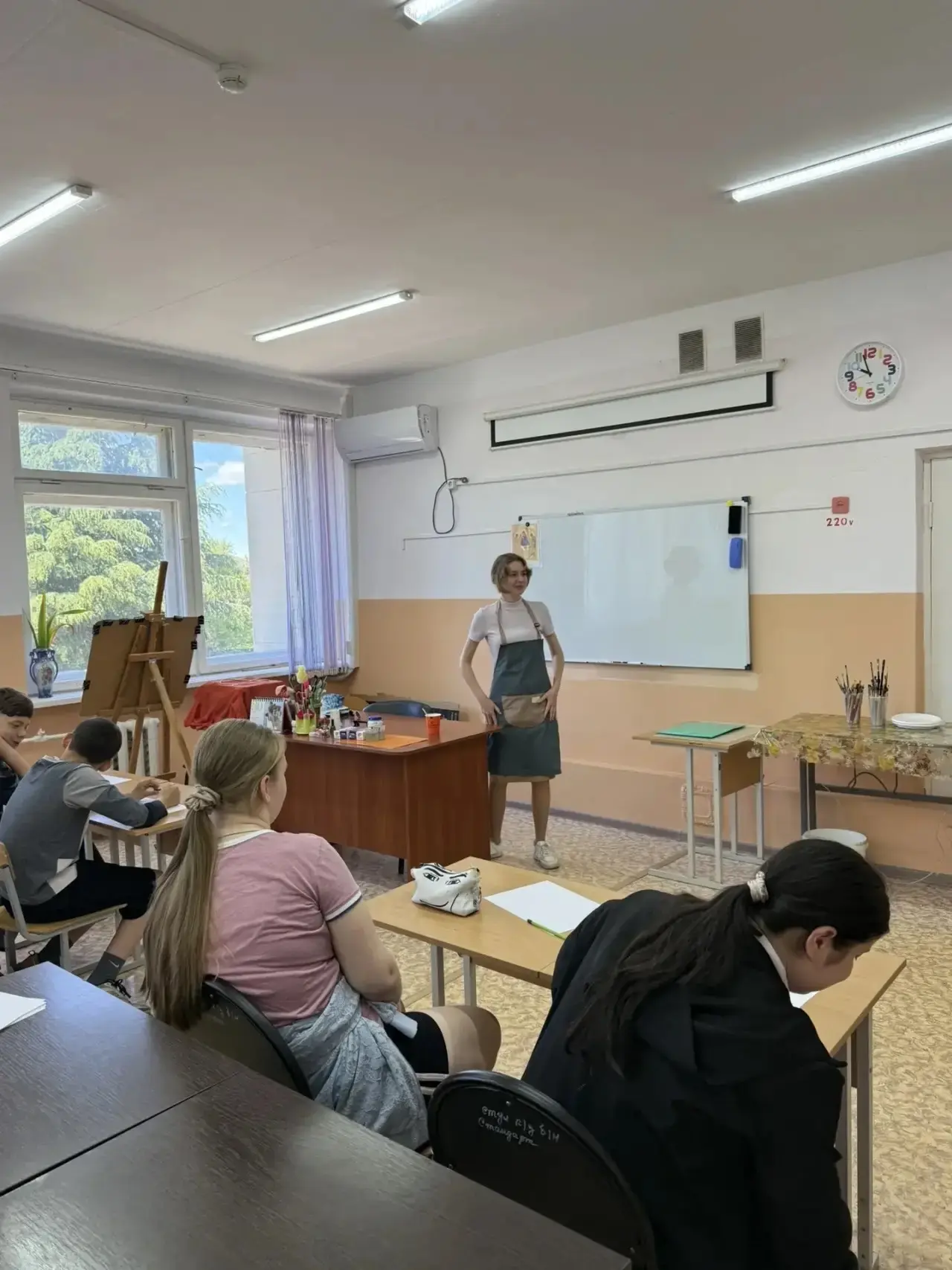 Мастер‑класс по изобразительному искусству