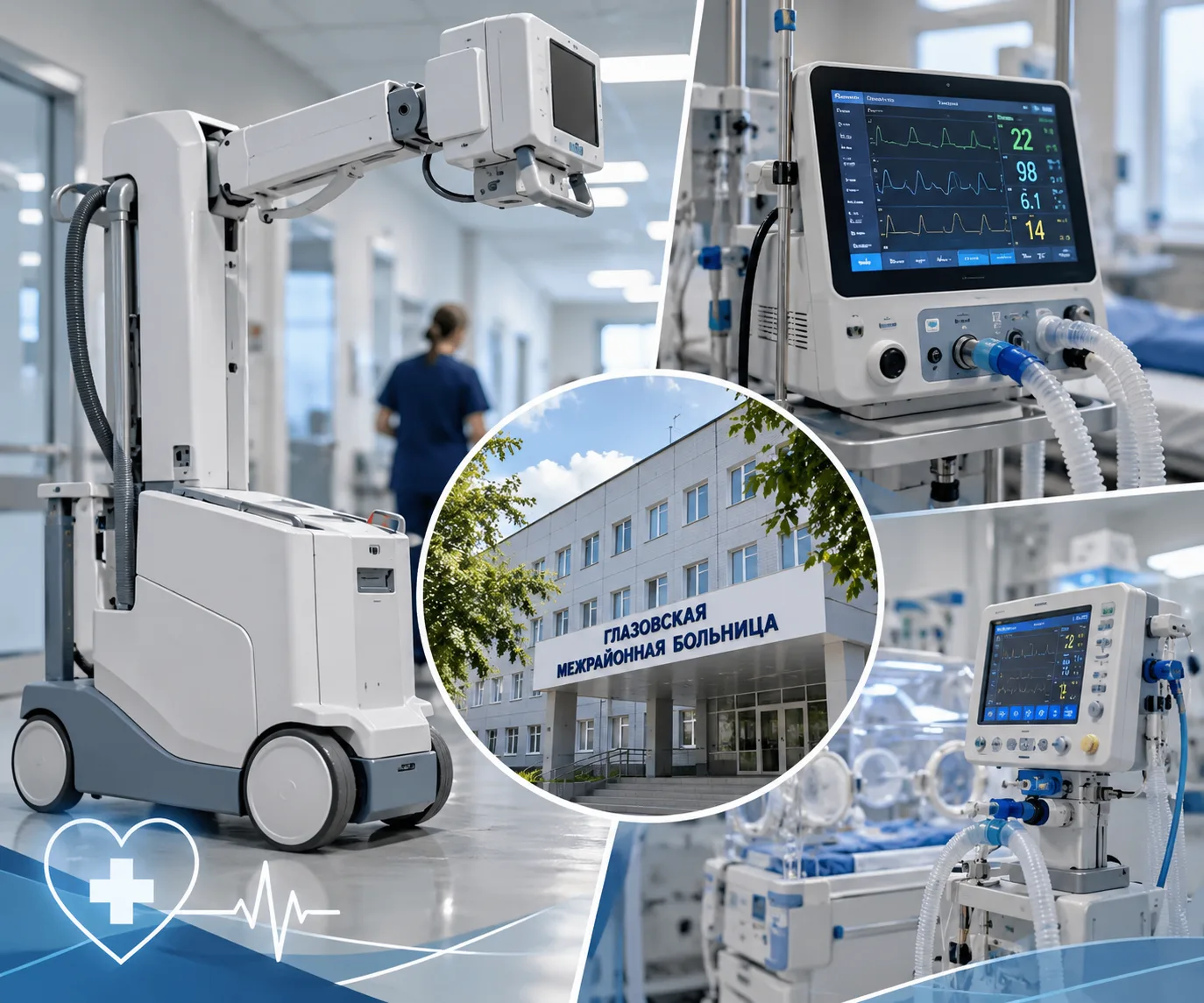 🏥 Глазовская больница продолжает получать современное оборудование