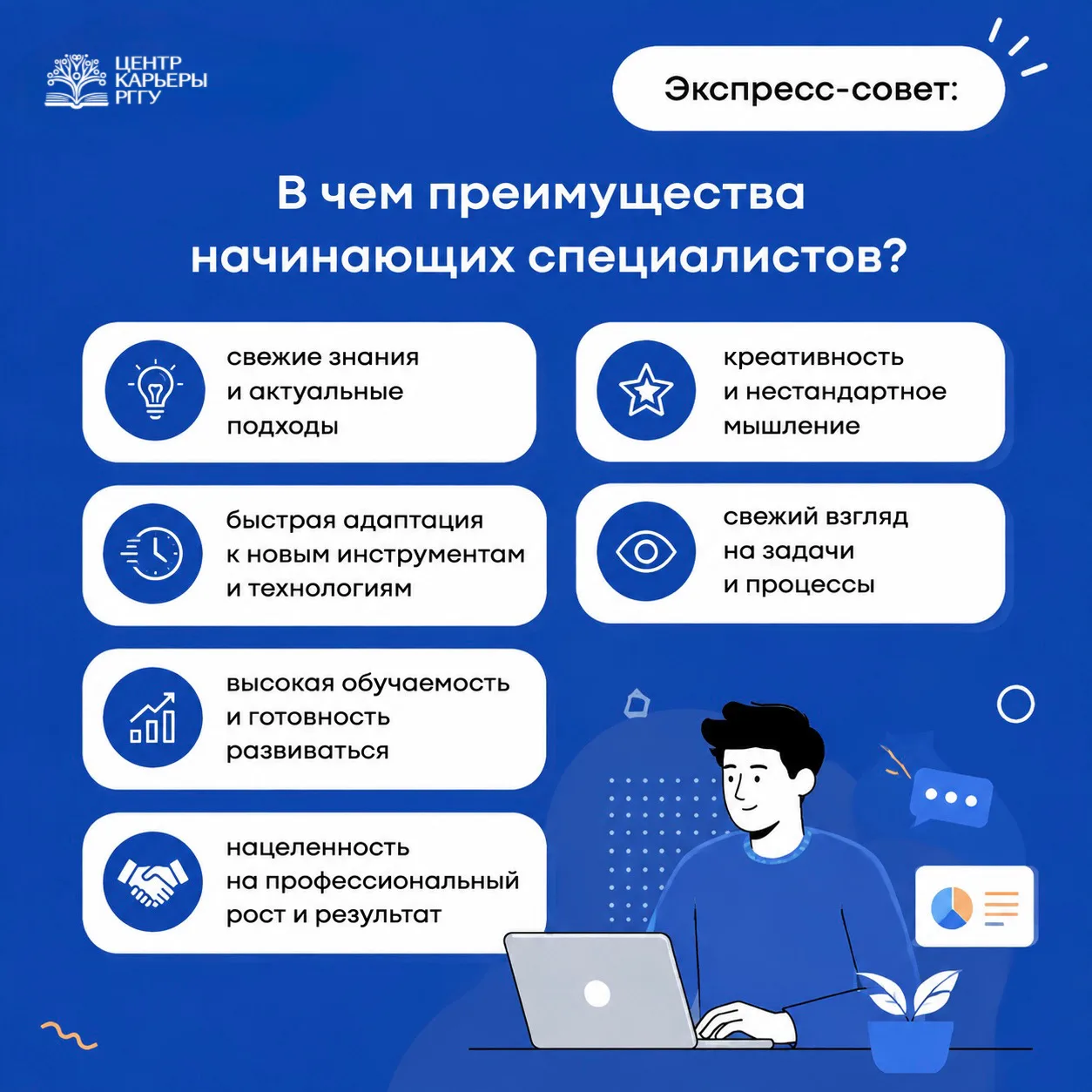 🤔Боитесь, что без опыта вас не заметят? Зря. В карточке - ключевые преимущества новичк...